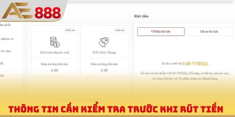 Rút Tiền Ae888 - Chuyển Số Dư Về Tài Khoản Nhanh, Gọn - WINQUARTZ88.BIZ